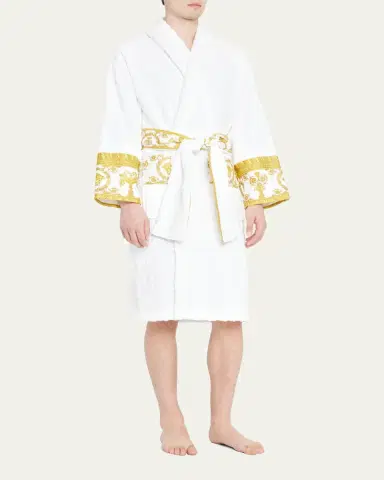 Versace Unisex Barocco Sleeve Robe | Thumbnail 8 Versace Unisex Barocco Sleeve Robe | Thumbnail 8