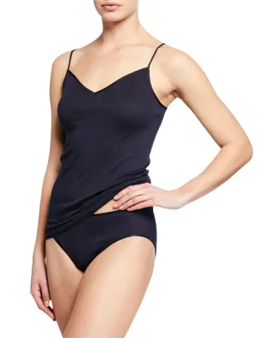Hanro Cotton Seamless High-Leg Briefs | Thumbnail 1 Hanro Cotton Seamless High-Leg Briefs | Thumbnail 1