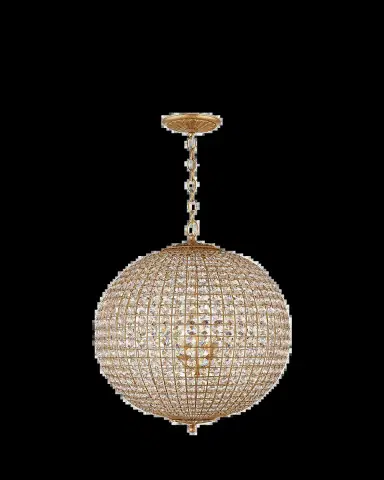 Visual Comfort Signature Renwick Large Sphere Chandelier By AERIN | Thumbnail 2 Visual Comfort Signature Renwick Large Sphere Chandelier By AERIN | Thumbnail 2