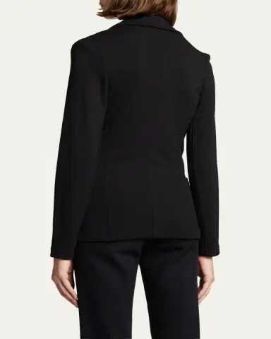 Majestic Filatures French Terry One-Button Blazer | Thumbnail 3 Majestic Filatures French Terry One-Button Blazer | Thumbnail 3