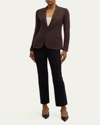 Majestic Filatures French Terry One-Button Blazer | Thumbnail 6 Majestic Filatures French Terry One-Button Blazer | Thumbnail 6