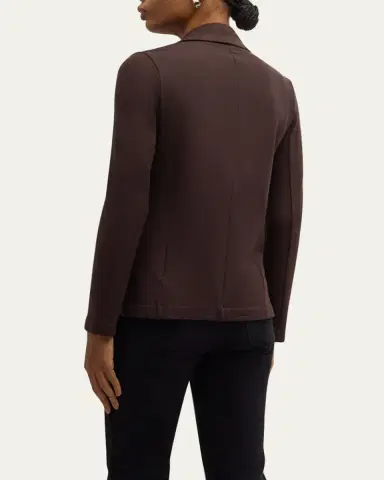Majestic Filatures French Terry One-Button Blazer | Thumbnail 7 Majestic Filatures French Terry One-Button Blazer | Thumbnail 7