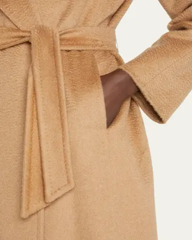 Max Mara Manuela Belted Camel Hair Coat | Thumbnail 5 Max Mara Manuela Belted Camel Hair Coat | Thumbnail 5