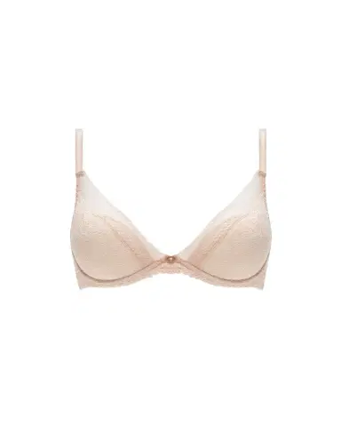 Chantelle Festivite Lace Plunge Bra, Bright Pink | Thumbnail 1 Chantelle Festivite Lace Plunge Bra, Bright Pink | Thumbnail 1