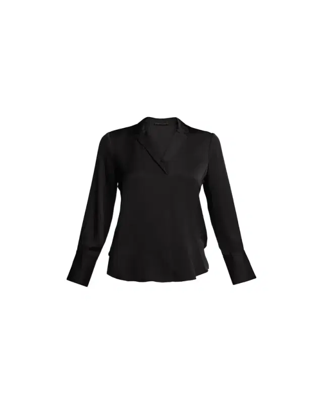 Rebekah Long-Sleeve Silk Blouse Rebekah Long-Sleeve Silk Blouse