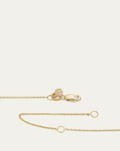 Sydney Evan Gold Diamond Love Necklace, Small | Thumbnail 4 Sydney Evan Gold Diamond Love Necklace, Small | Thumbnail 4