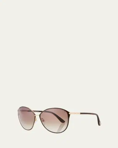 TOM FORD Penelope Metal Butterfly Sunglasses | Thumbnail 2 TOM FORD Penelope Metal Butterfly Sunglasses | Thumbnail 2