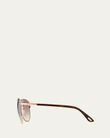 TOM FORD Penelope Metal Butterfly Sunglasses | Thumbnail 3 TOM FORD Penelope Metal Butterfly Sunglasses | Thumbnail 3