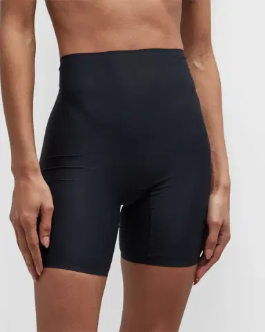Chantelle Soft Stretch High-Rise Mid-Thigh Shaping Shorts | Thumbnail 2 Chantelle Soft Stretch High-Rise Mid-Thigh Shaping Shorts | Thumbnail 2