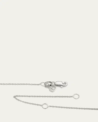 Sydney Evan Gold Diamond Love Necklace, Small | Thumbnail 4 Sydney Evan Gold Diamond Love Necklace, Small | Thumbnail 4