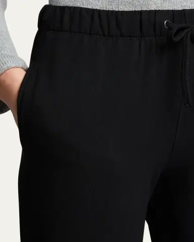MAJESTIC FILATURES Drawstring French Terry Pants with Rolled Hem | Thumbnail 5 MAJESTIC FILATURES Drawstring French Terry Pants with Rolled Hem | Thumbnail 5
