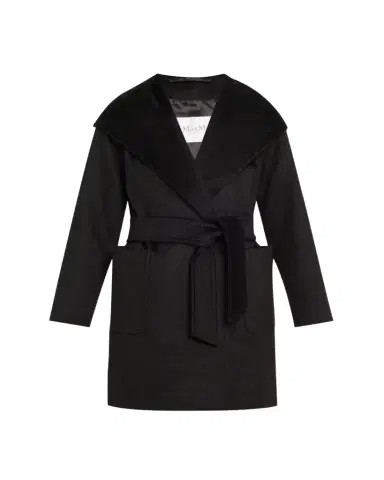 Max Mara Rialto Camel Hair Belted Short Hooded Coat | Thumbnail 1 Max Mara Rialto Camel Hair Belted Short Hooded Coat | Thumbnail 1