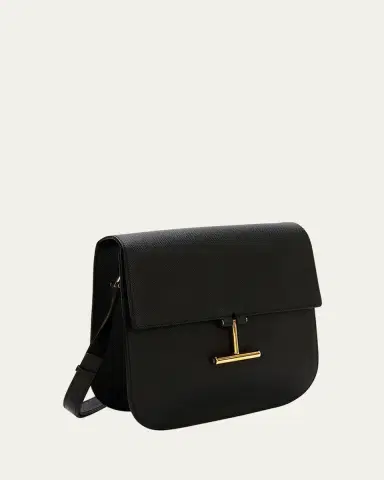 Tom Ford Tara Mini Shoulder Bag in Grained Leather | Thumbnail 3 Tom Ford Tara Mini Shoulder Bag in Grained Leather | Thumbnail 3