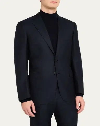 Brioni Men's Brunico Solid Two-Piece Suit | Thumbnail 5 Brioni Men's Brunico Solid Two-Piece Suit | Thumbnail 5