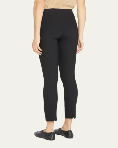 Vince Bobbi Mid-Rise Stitch Front Seam Leggings | Thumbnail 3 Vince Bobbi Mid-Rise Stitch Front Seam Leggings | Thumbnail 3