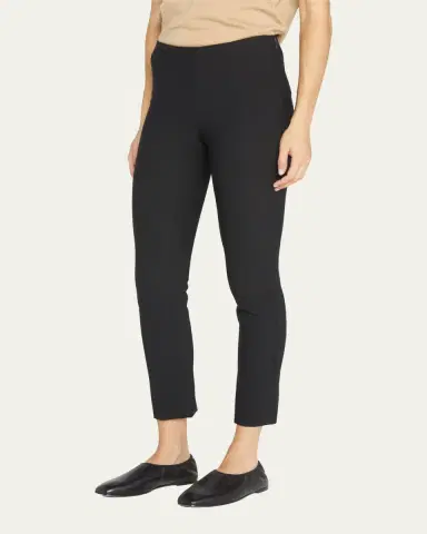 Vince Bobbi Mid-Rise Stitch Front Seam Leggings | Thumbnail 4 Vince Bobbi Mid-Rise Stitch Front Seam Leggings | Thumbnail 4