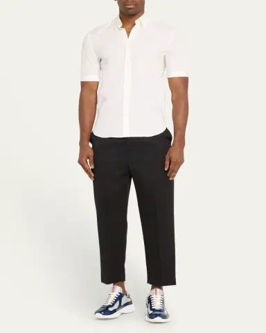 Prada Men's America's Cup Patent Leather Sneakers | Thumbnail 5 Prada Men's America's Cup Patent Leather Sneakers | Thumbnail 5