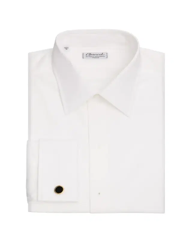 Men's Pique-Bib French Cuff Dress Shirt Men's Pique-Bib French Cuff Dress Shirt