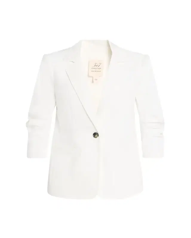Khloe Crepe 3/4-Sleeve Blazer Khloe Crepe 3/4-Sleeve Blazer