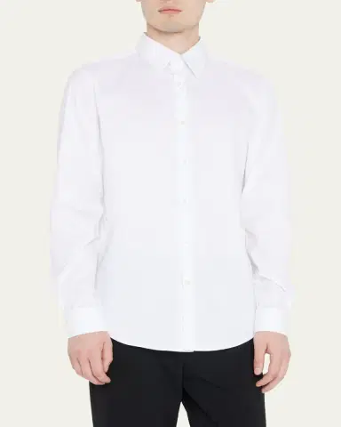 Theory Men's Sylvain Tailored-Fit Sport Shirt | Thumbnail 4 Theory Men's Sylvain Tailored-Fit Sport Shirt | Thumbnail 4