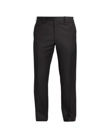 Brioni Men's Solid Wool Trousers | Thumbnail 1 Brioni Men's Solid Wool Trousers | Thumbnail 1