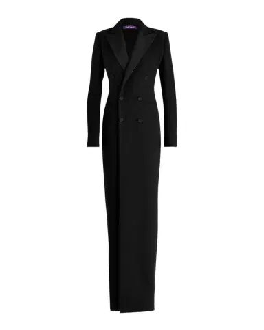 Ralph Lauren Collection Kristian Double-Breasted Evening Dress | Thumbnail 1 Ralph Lauren Collection Kristian Double-Breasted Evening Dress | Thumbnail 1