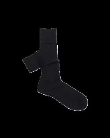 Sozzi Calze Men's Cashmere-Silk Crew Socks | Thumbnail 2 Sozzi Calze Men's Cashmere-Silk Crew Socks | Thumbnail 2