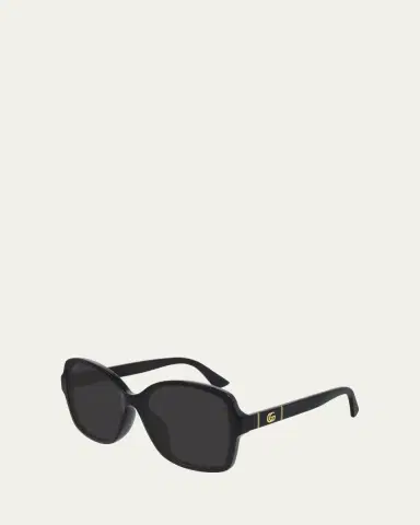 Gucci Square Monochromatic Sunglasses | Thumbnail 2 Gucci Square Monochromatic Sunglasses | Thumbnail 2