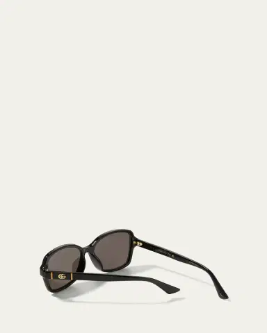 Gucci Square Monochromatic Sunglasses | Thumbnail 3 Gucci Square Monochromatic Sunglasses | Thumbnail 3