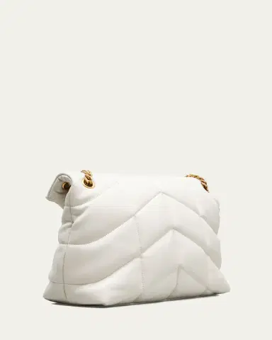 Saint Laurent Lou Puffer Medium YSL Shoulder Bag in Quilted Leather | Thumbnail 3 Saint Laurent Lou Puffer Medium YSL Shoulder Bag in Quilted Leather | Thumbnail 3