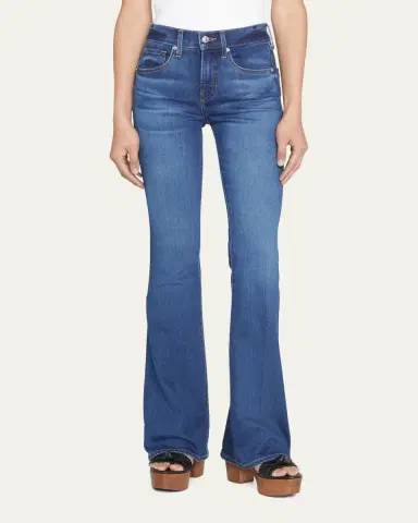 Veronica Beard Beverly High-Rise Skinny Flare Jeans | Thumbnail 4 Veronica Beard Beverly High-Rise Skinny Flare Jeans | Thumbnail 4