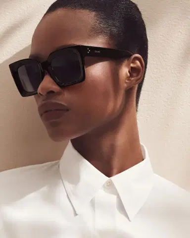 CELINE Rectangle Acetate Sunglasses | Thumbnail 4 CELINE Rectangle Acetate Sunglasses | Thumbnail 4