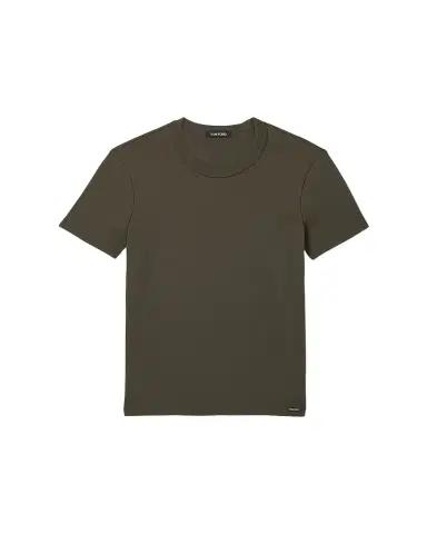 TOM FORD Men's Solid Stretch Jersey T-Shirt | Thumbnail 1 TOM FORD Men's Solid Stretch Jersey T-Shirt | Thumbnail 1