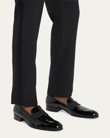 Tom Ford Men's Edgar Patent Leather Loafers | Thumbnail 2 Tom Ford Men's Edgar Patent Leather Loafers | Thumbnail 2