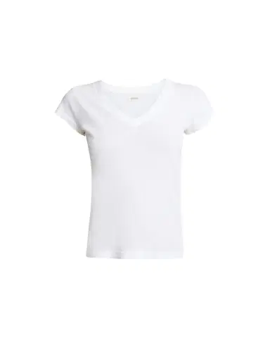 L'Agence Becca V-Neck Short-Sleeve Tee | Thumbnail 1 L'Agence Becca V-Neck Short-Sleeve Tee | Thumbnail 1