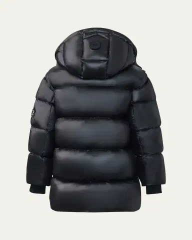Mackage Kid's Kennie Puffer Hooded Parker, Size 2- | Thumbnail 2 Mackage Kid's Kennie Puffer Hooded Parker, Size 2- | Thumbnail 2