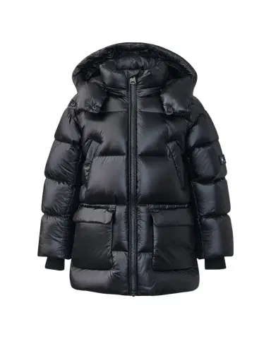 Mackage Kid's Kennie Puffer Hooded Parker, Size 2- | Thumbnail 1 Mackage Kid's Kennie Puffer Hooded Parker, Size 2- | Thumbnail 1