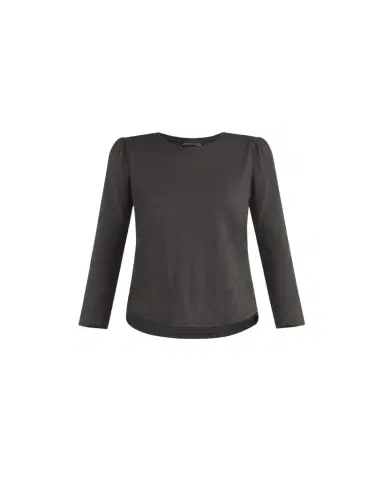 Veronica Beard Mason Long-Sleeve Baseball Tee | Thumbnail 1 Veronica Beard Mason Long-Sleeve Baseball Tee | Thumbnail 1