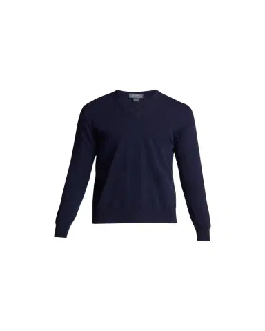 Bergdorf Goodman Men's Classic 12GG Cashmere V-Neck Sweater | Thumbnail 1 Bergdorf Goodman Men's Classic 12GG Cashmere V-Neck Sweater | Thumbnail 1