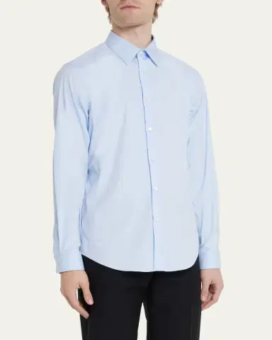Theory Men's Sylvain Tailored-Fit Sport Shirt | Thumbnail 4 Theory Men's Sylvain Tailored-Fit Sport Shirt | Thumbnail 4