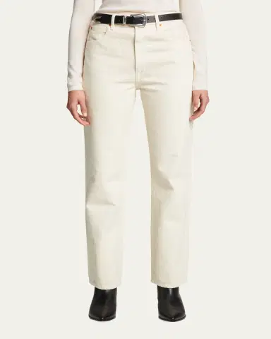 SLVRLAKE London High-Rise Straight-Leg Jeans | Thumbnail 4 SLVRLAKE London High-Rise Straight-Leg Jeans | Thumbnail 4
