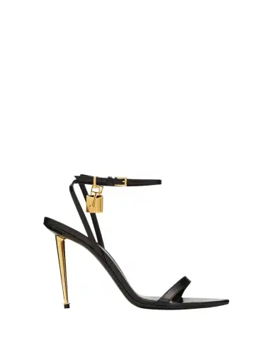 TOM FORD Lock Stiletto Sandals | Thumbnail 1 TOM FORD Lock Stiletto Sandals | Thumbnail 1