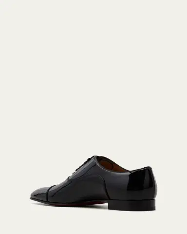 Christian Louboutin Greggo Men's Lace-Up Leather Dress Shoes | Thumbnail 2 Christian Louboutin Greggo Men's Lace-Up Leather Dress Shoes | Thumbnail 2