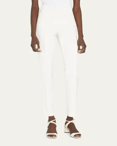 Akris Melissa Mid-Rise Slim-Leg Pants | Thumbnail 4 Akris Melissa Mid-Rise Slim-Leg Pants | Thumbnail 4