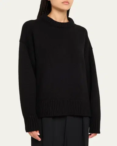 The Row Ophelia Wool-Cashmere Sweater | Thumbnail 4 The Row Ophelia Wool-Cashmere Sweater | Thumbnail 4