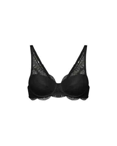 Simone Pérèle Karma 3D Molded Bra with Triangle Lace | Thumbnail 1 Simone Pérèle Karma 3D Molded Bra with Triangle Lace | Thumbnail 1