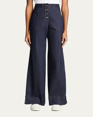 Cinq à Sept Benji Straight-Leg Pants | Thumbnail 4 Cinq à Sept Benji Straight-Leg Pants | Thumbnail 4