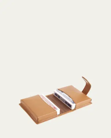 Royce New York Personalized Leather Playing Card Set Holder | Thumbnail 2 Royce New York Personalized Leather Playing Card Set Holder | Thumbnail 2