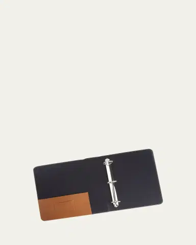 ROYCE New York Personalized Leather 2" Ring Binder | Thumbnail 2 ROYCE New York Personalized Leather 2" Ring Binder | Thumbnail 2