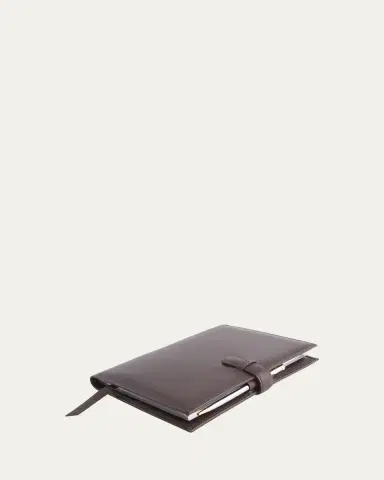Royce New York Monogrammed Executive Weekly Leather Calendar Planner, Personalized | Thumbnail 4 Royce New York Monogrammed Executive Weekly Leather Calendar Planner, Personalized | Thumbnail 4